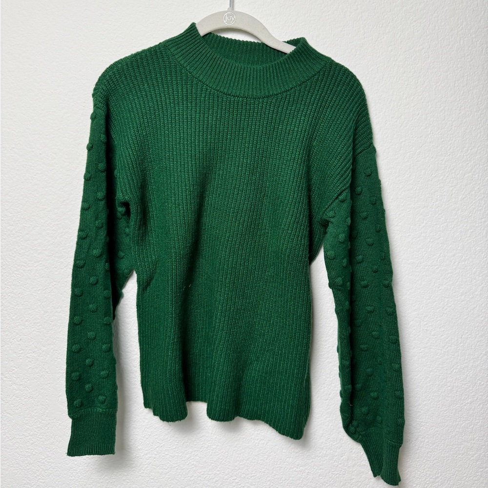 Green sweater
